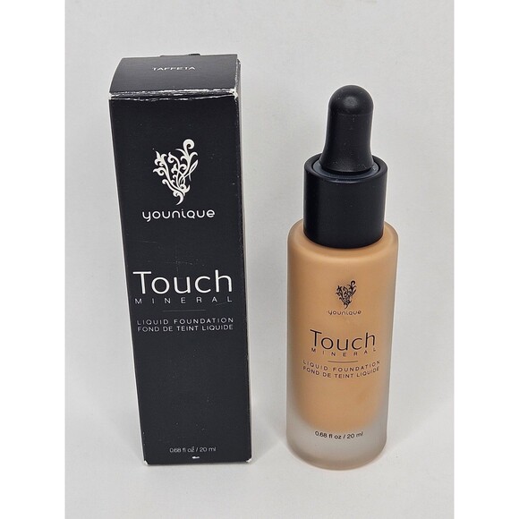 Younique Mineral Touch Liquid Foundation in Taffeta .68 fl oz New in Box - Picture 1 of 7